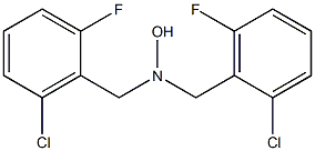 N,N-双(2-氯-6-氟代苯)羟胺结构式