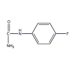 4-氟苯脲结构式