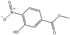 3-羟基-4-硝基苯甲酸甲酯结构式