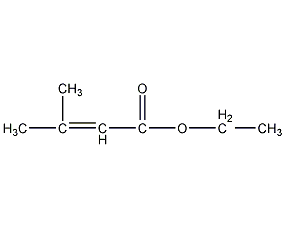3-甲基丁烯酸乙酯结构式