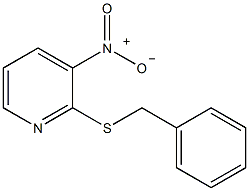 2-(苯甲硫基)-3-硝基吡啶结构式