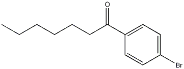1-溴-4-正庚酰苯结构式