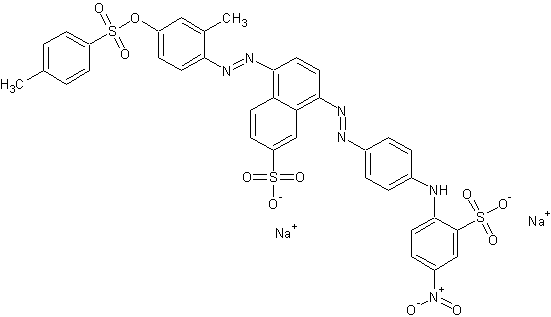 酸性橙51结构式
