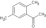 2',5'-二甲基苯乙酮结构式