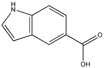 吲哚-5-羧酸结构式