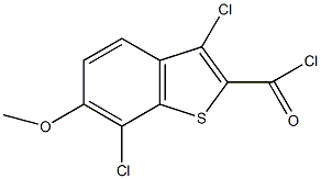3,7-二氯-6-甲氧基苯结构式