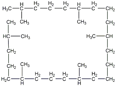 异三十烷结构式