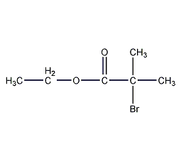 2-溴异丁酸乙酯结构式