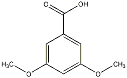 3,5-二甲氧基苯甲酸结构式