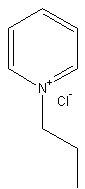 1-丙基吡啶氯结构式