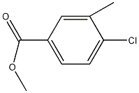 4-氯-3-甲基苯甲酸甲酯结构式