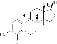 4-羟雌甾二醇结构式