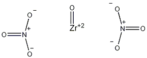 二硝酸氧化锆水合物结构式