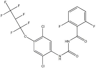 氯芬新结构式