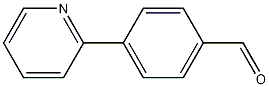 4-(2-吡啶)苯甲醛结构式