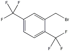 2,5-双(三氟甲基)苄基溴结构式