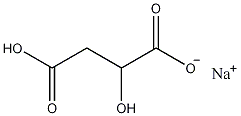 L(-)-苹果酸钠结构式