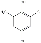 4,6-二氯甲酚结构式