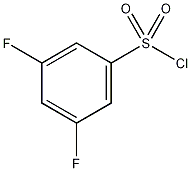 3,5-二氟苯磺酰氯结构式
