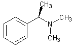 (R)-(+)-N,N-二甲基-1-苯乙胺结构式