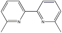 6,6-二甲基-2,2-联吡啶结构式