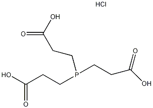 三(2-羰基乙基)磷盐酸盐结构式