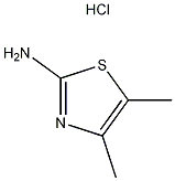 2-氨基-4,5-二甲基噻唑盐酸盐结构式