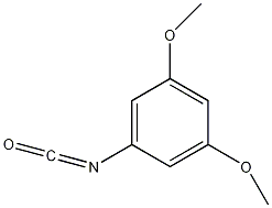 3,5-二甲氧基苯基异氰酸酯结构式