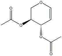 3,4-二乙酰-L-阿醛结构式