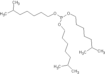 亚磷酸三异辛基酯结构式