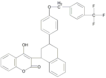 氟鼠酮结构式