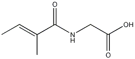 N-巴豆酰甘氨酸结构式