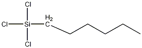 正己基三氯硅烷结构式