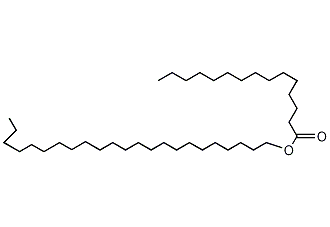 十五(烷)酸二十三烷酯结构式