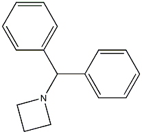 1-(二苯甲基)吖丁啶结构式