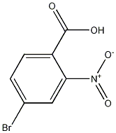 4-溴-2-硝基苯甲酸结构式