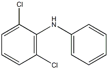 N-苯基-2,6-二氯苯胺结构式