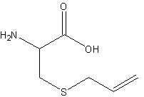 L-脱氧蒜氨酸结构式