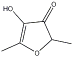 2,5-二甲基-4-羟基-2H-呋喃-3-酮结构式