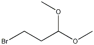 3-溴丙醛二甲基乙缩醛结构式