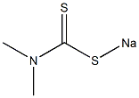 二甲基二硫代氨基甲酸钠水合物结构式
