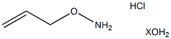 O-烯丙基羟胺盐酸盐水合物结构式