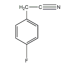 4-氟苯乙腈结构式
