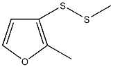 2-甲基-3-(甲基二硫基)呋喃结构式