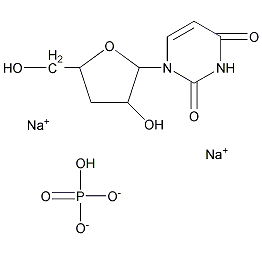 尿苷酸钠结构式