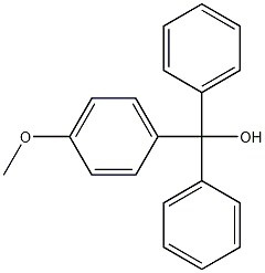 4-甲氧基三苯基甲醇结构式