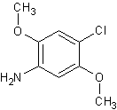 4-氯-2,5-二甲氧基-苯胺结构式