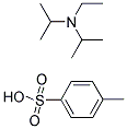 N,N-二异丙基乙基胺对甲苯磺酸盐结构式
