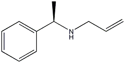 (r-n-烯丙基-α-甲基苄胺结构式