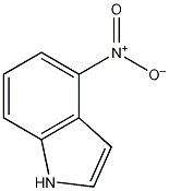4-硝基吲哚结构式